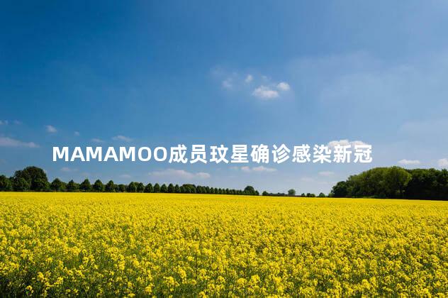 MAMAMOO成员玟星确诊感染新冠 徐仁英确诊感染新冠